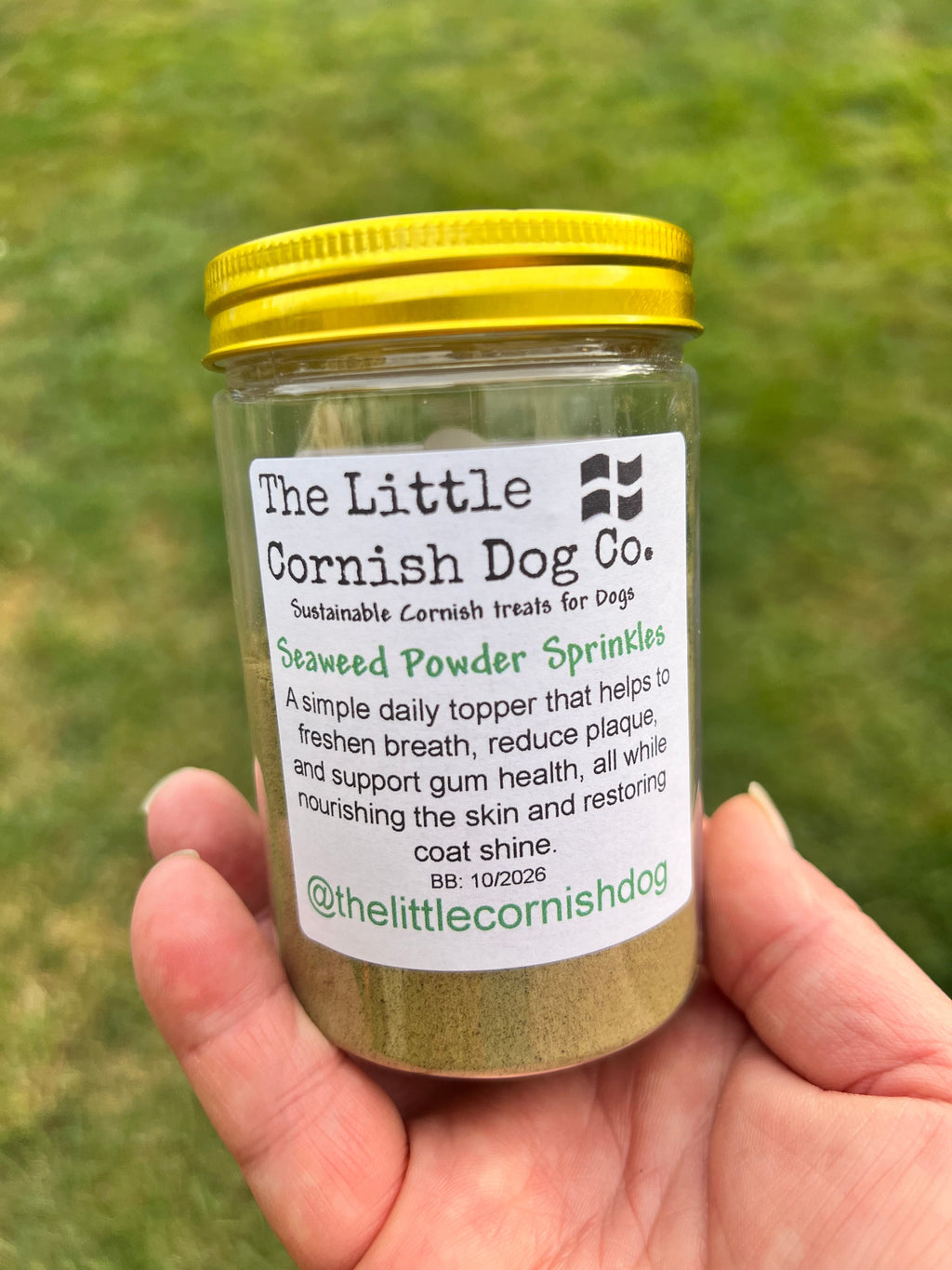 Seaweed Powder Sprinkles for Dogs - Natural Kelp Supplement