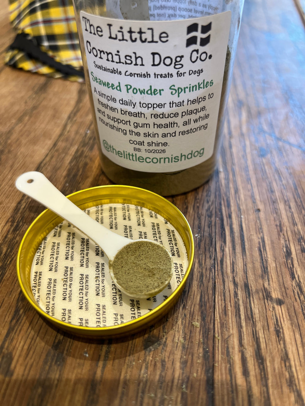 Seaweed Powder Sprinkles for Dogs - Natural Kelp Supplement