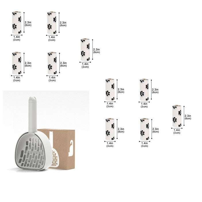 Cat Litter Scoop Plastic Cats Poop Scoop