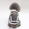 Dark Winter Dog Coat by Doggy Doo Little