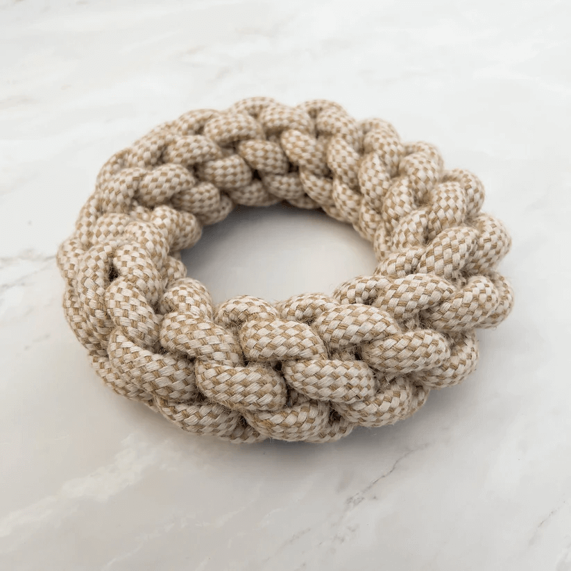 Natural Hemp Rope Dog Toys – by Furry Tails
