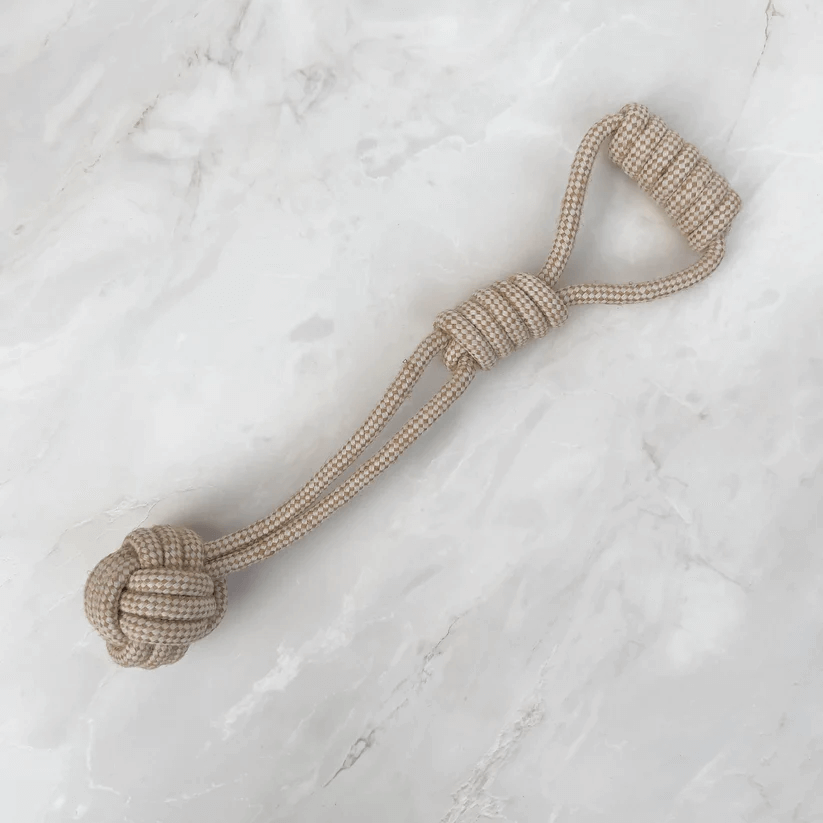 Natural Hemp Rope Dog Toys – by Furry Tails