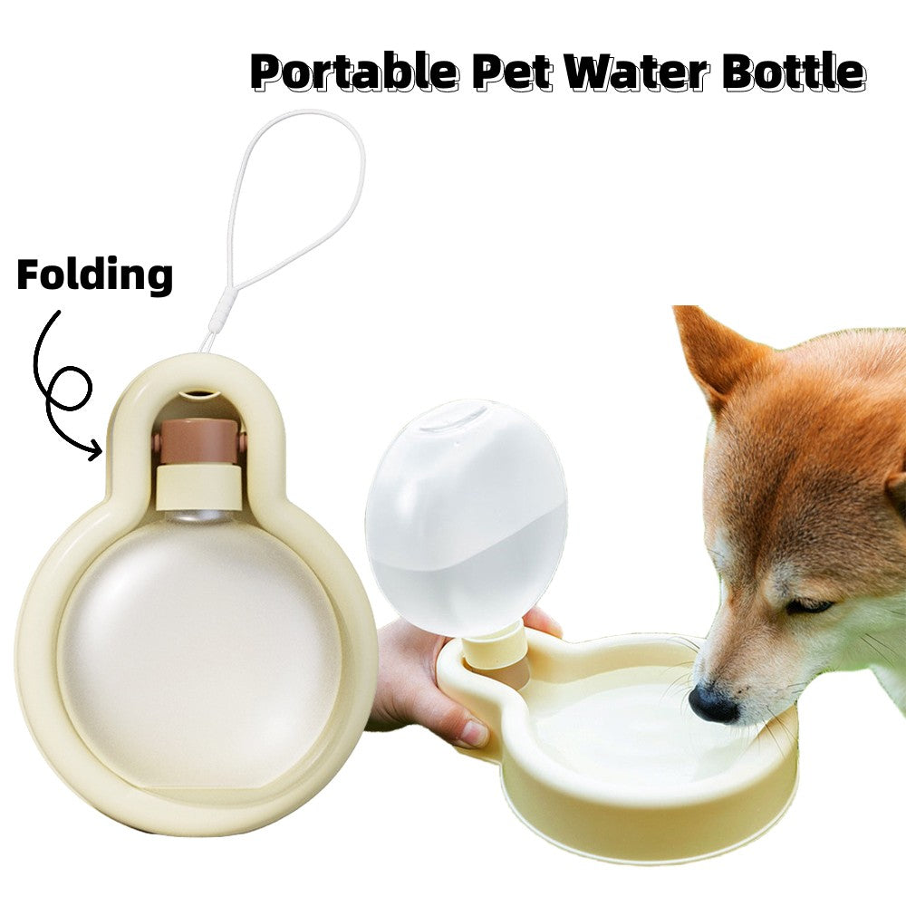 Portable Pet Water Bottle 500ml - Travel Dog Water Dispenser