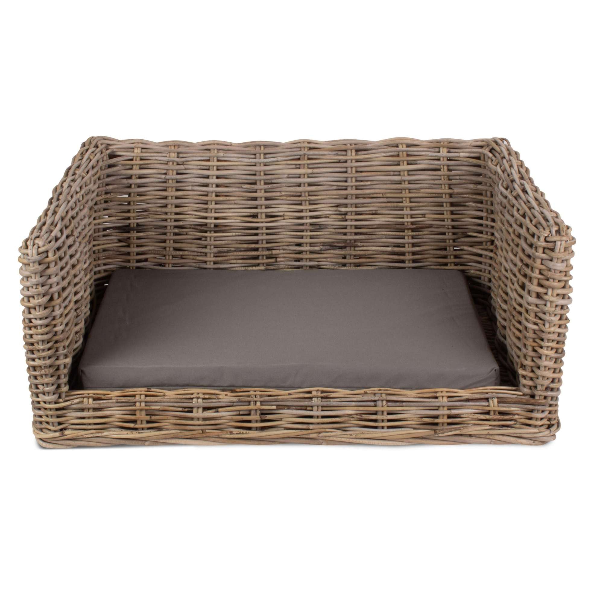 Rattan Dog Sofa Bed-0