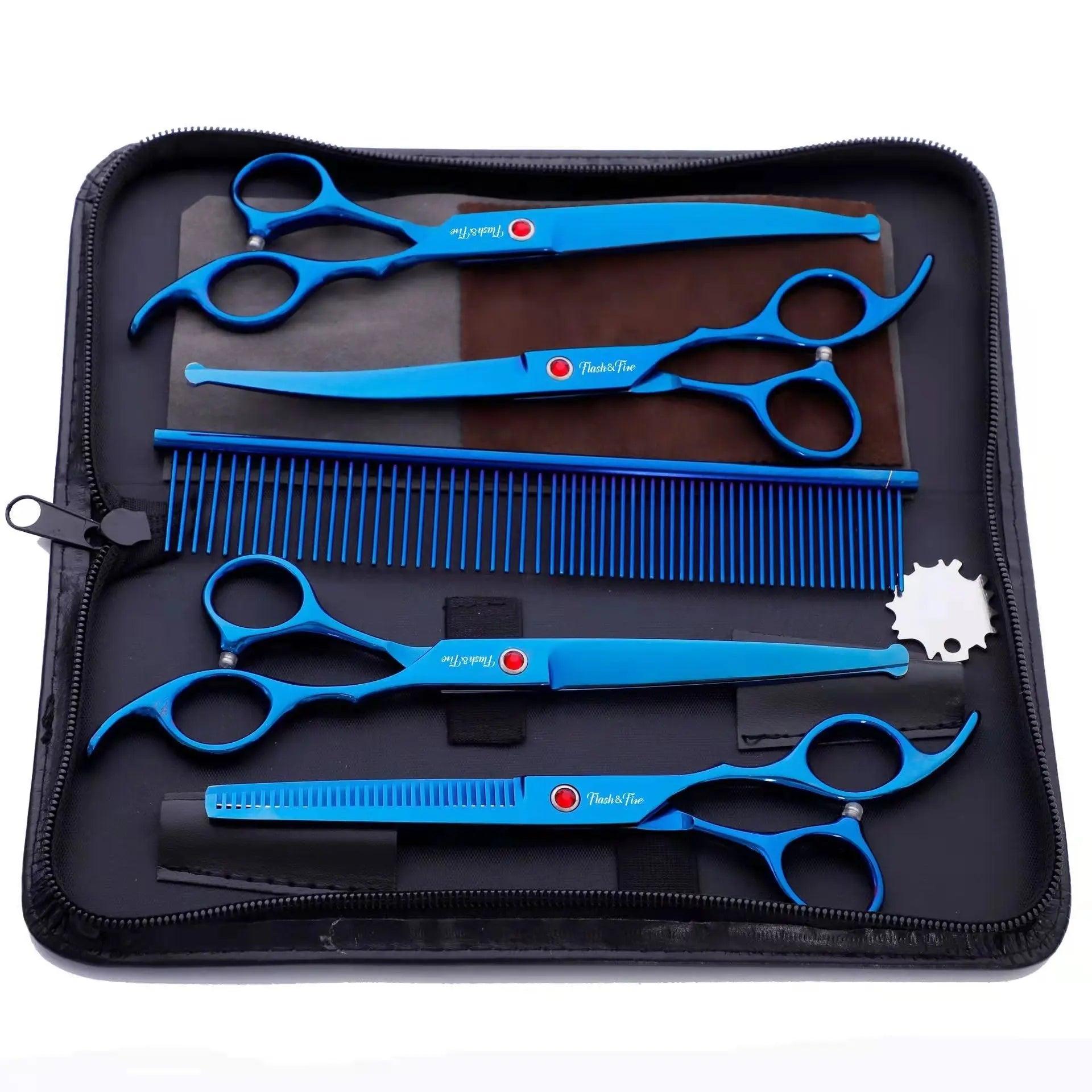 Ultimate Pet Grooming Scissors Set for Stress-Free Pet Care