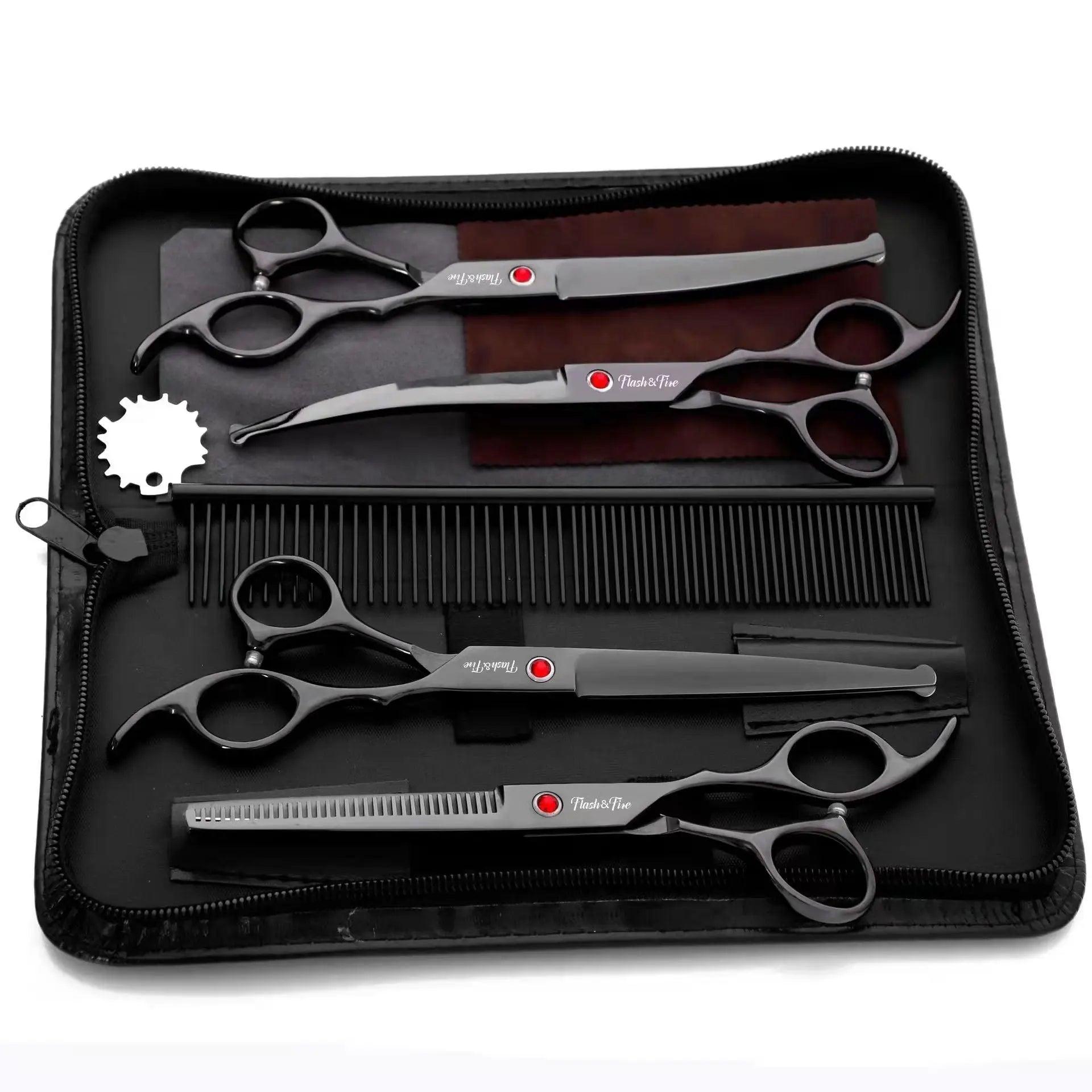 Ultimate Pet Grooming Scissors Set for Stress-Free Pet Care