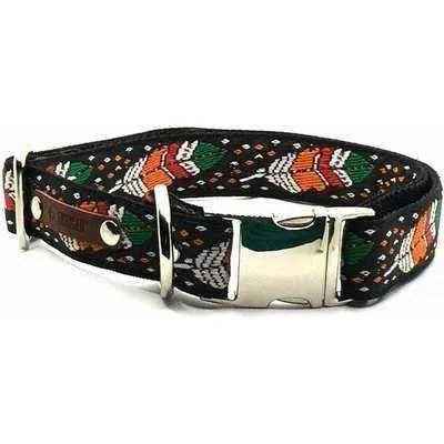 Regal Paws Personalised Cotton Dog Collar for Majestic Mutts
