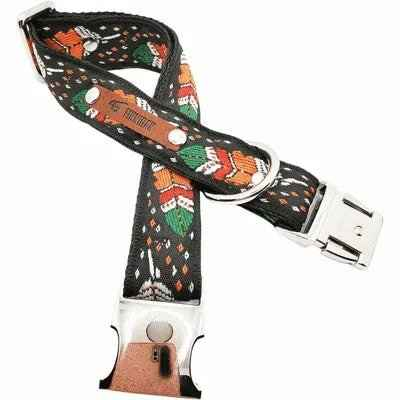 Regal Paws Personalised Cotton Dog Collar for Majestic Mutts